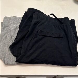 Nike Men's 2 Pack Heather Gray/Black Athletic Shorts